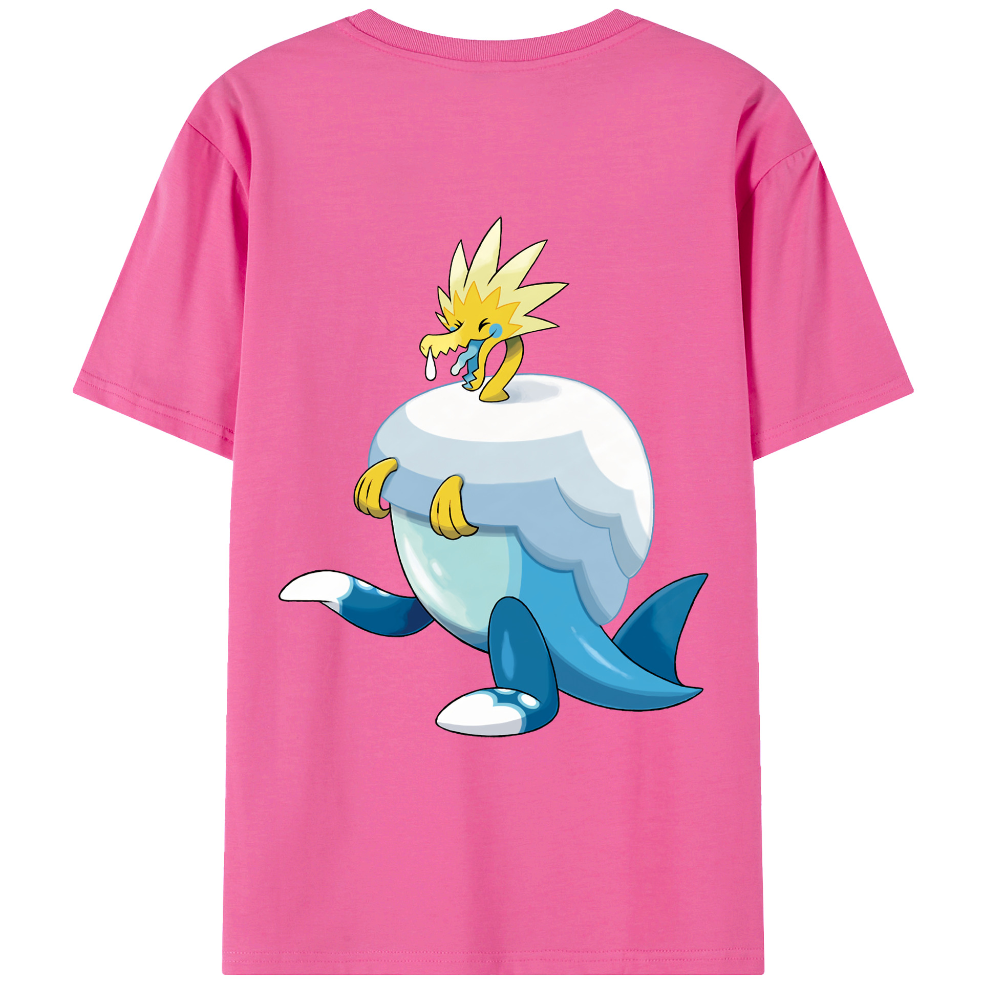 （画像用） ポケットモンスター Pokémon レディース半袖Tシャツ(バックプリント)
